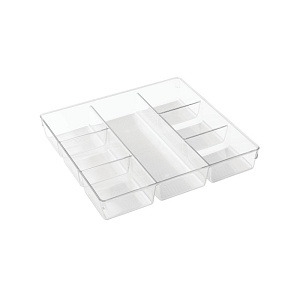 InterDesign / Органайзер LINUS универсальный 7 отделений 33х34х5,7см пластиковый (101270)