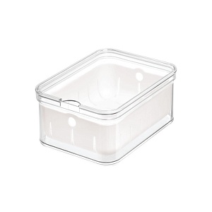 InterDesign / Контейнер для хранения со съемной корзиной Crisp пластиковый (100843)
