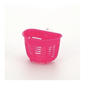 Inomata / Держатель для губки на присоске РОЗОВЫЙ (100286)