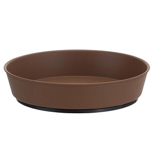 Поддон для кашпо Д22,3см вращающийся ТЕРРАКОТОВЫЙ (100525)