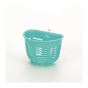 Inomata / Держатель для губки на присоске ГОЛУБОЙ (100283)