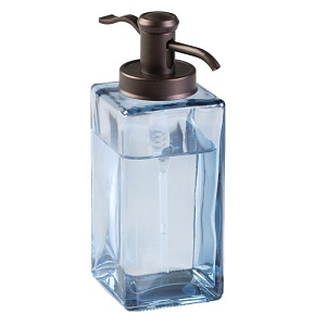 InterDesign / Диспенсер для жидкого мыла Casilla голубая (100086)