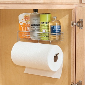 InterDesign / Полка для специй с держателем для бумажного полотенца Lineo (100898)