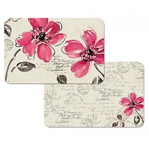 Conimar / Комплект сервировочных салфеток "Розовый цветок" 4 шт (100237)