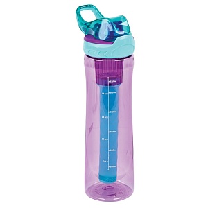 DECOR / Бутылка для воды FREEZE тритан 780мл, розовый (101188)