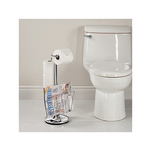 BETTER LIVING / Держатель для туалетной бумаги TOILET CADDY запасных рулонов, прессы хромированный (101015)