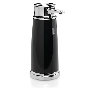 InterDesign / Сенсорный диспенсер для жидкого мыла Interdesign черный/хром (100732)