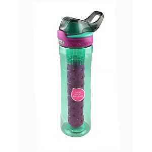 DECOR / Бутылка для воды INFUSE тритан 780мл, мята (101159)