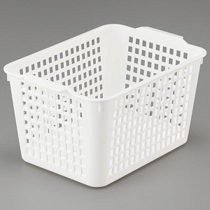 Inomata / Корзина   271*189*150мм БЕЛЫЙ (100411)