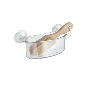 InterDesign / Корзина в ванную на присоске Power Lock малая (100052)