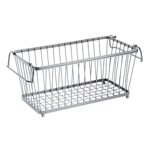 InterDesign / Корзина для хранения York Lyra - Цвет : Серебряный (100697)