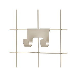 InterDesign / Двойной крючок-вешалка для настенной модульной панели-сетки Jayce (100869)