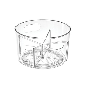 InterDesign / Органайзер LINUS 4 отделения универсальный вращающийся 26,7см (101272)