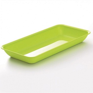 Inomata / Миска  1,0л плоская ЗЕЛЕНЫЙ (100455)