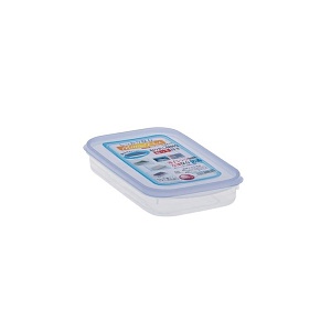 Yamada / Контейнер для СВЧ  0,8л прям ГОЛУБОЙ (100344)