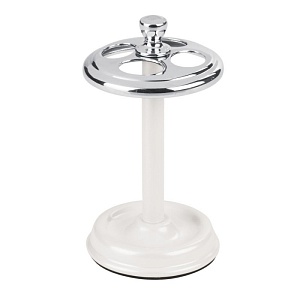 InterDesign / Держатель йорк для зубных щеток жемчужный металл/хром (100121)