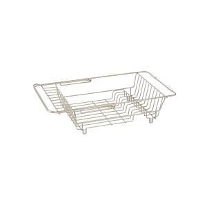 InterDesign / Сушка для посуды Classico на раковину регулируемая по длине стальная (100857)