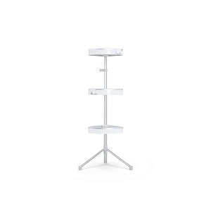 BETTER LIVING / Полка угловая HIRISE для душевой кабины 3-х ярусная (101191)