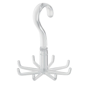 InterDesign / Вешалка Clarity для хранения ремней, сумок, шарфов, украшений (101199)