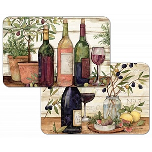 Conimar / Комплект сервировочных салфеток "Калифорнийские вина" 4 шт (100943)