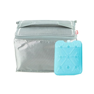 DECOR / Сумка-холодильник 4л, серебристый (101101)