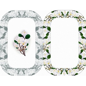 Conimar / Комплект сервировочных салфеток "Магнолия" 4 шт (100223)