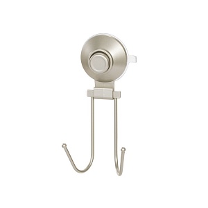 InterDesign / Крючок EVERETT двойной для ванной комнаты на присоске (101217)