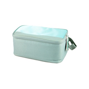 DECOR / Термосумка для ланч-бокса, серый, мятный (101118)