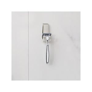 BETTER LIVING / Крючок FACET двойной самоклеющийся стальной (101019)