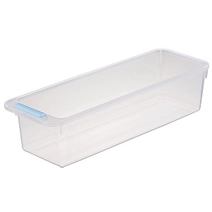 Inomata / Органайзер кухонный 10,1*31*7,8см ПРОЗРАЧНЫЙ (100511)