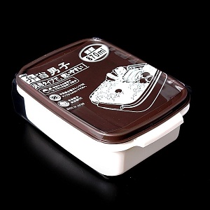 Yamada / Ланч-бокс 0,87л КОРИЧНЕВЫЙ (100449)