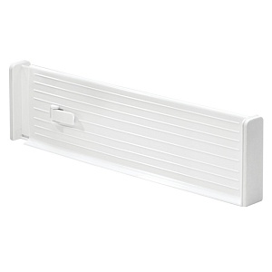 InterDesign / Набор разделителей в выдвижной ящик 2штуки 33.7-51.4см белый (101271)