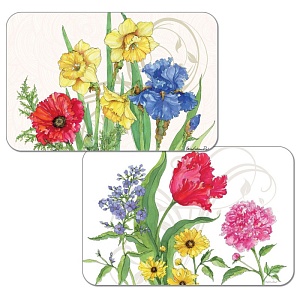 Conimar / Комплект сервировочных салфеток "Садовый букет" 4 шт (100965)