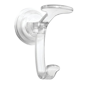 InterDesign / Крючок энергия на вакуумной присоске прозрачный пластик (100105)