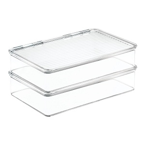 InterDesign / Контейнер  для хранения с откидной крышкой (100794)