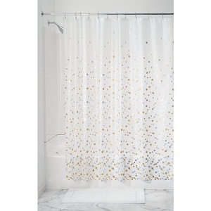 InterDesign / Штора для ванной конфетти 180х200 см пвх (100169)