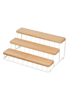 Полка Wire & Paulownia Wood 3-х уровневая 30.9х21.5х13см (101581)