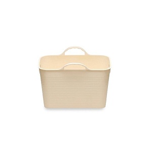 Yamada / Корзина 30,0л для белья мягкая ВАНИЛЬНЫЙ (100422)