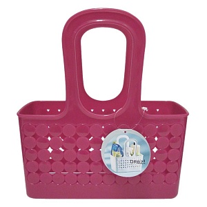 InterDesign / Корзина малая длинные ручки лесная ягода 28х13х30 см (100180)