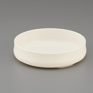 Inomata / Тарелка для СВЧ 450мл глуб. детская БЕЛЫЙ (100579)