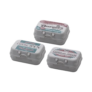 Yamada / Контейнер для хранения 88*124*53мм АМЕРИКА (100364)