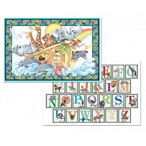 Conimar / Комплект сервировочных салфеток "Ноев ковчег" 4 шт (100225)