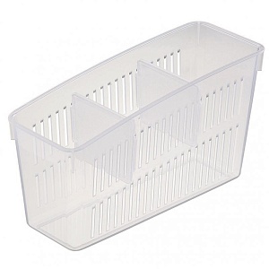 Inomata / Органайзер кухонный 9,7*24,5*14см ПРОЗРАЧНЫЙ (100514)