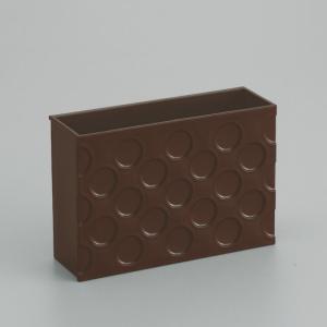 Inomata / Органайзер на магните 140*48*95мм КОРИЧНЕВЫЙ (100519)