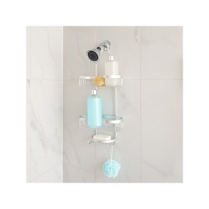 BETTER LIVING / Полка для душа ARIES двухъярусная с мыльницей (101008)