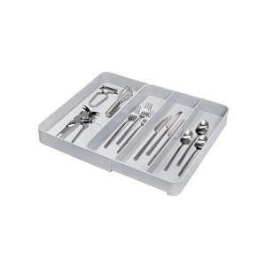 Лоток Expandable для столовых приборов раздвижной 4-х секционный 38.1-53.3х30.5х5.2см (101505)