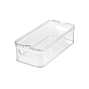 InterDesign / Контейнер для хранения Crisp с верхним органайзером пластиковый (100847)