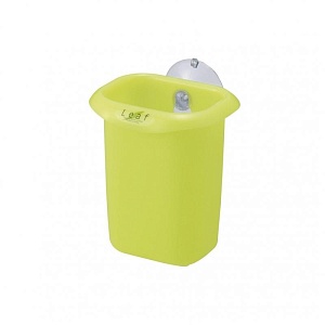 Inomata / Корзина   103*68*81мм на присоске ЗЕЛЕНЫЙ (100368)