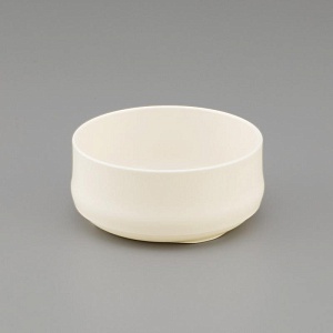 Inomata / Миска для СВЧ 300мл глуб. детская БЕЛЫЙ (100466)