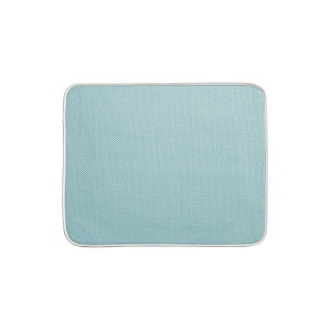 InterDesign / Коврик для сушки посуды микрофибра голубой 45х40см (100887)